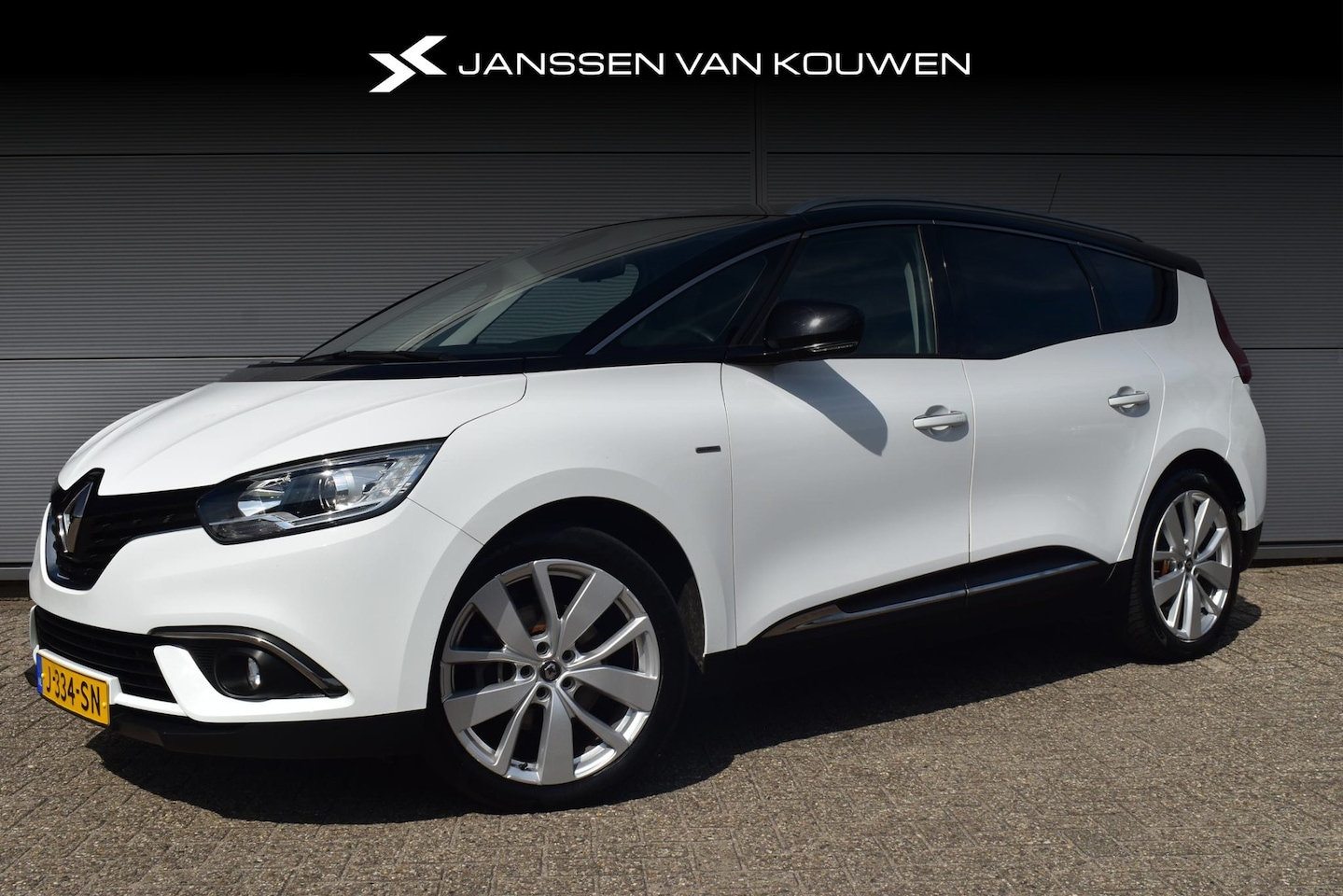 Renault Grand Scénic - 1.3 TCe Limited 7p. Trekhaak Parkeersensor 20" Lichtmetalen velgen Dakrails - AutoWereld.nl