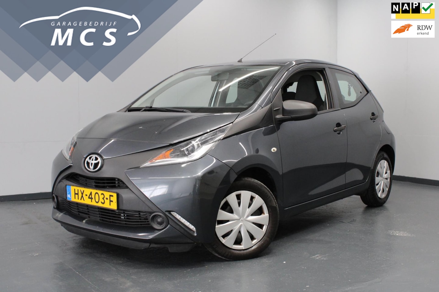 Toyota Aygo - 1.0 VVT-i x-now / Nwe APK / Airco / Elektr ramen - AutoWereld.nl