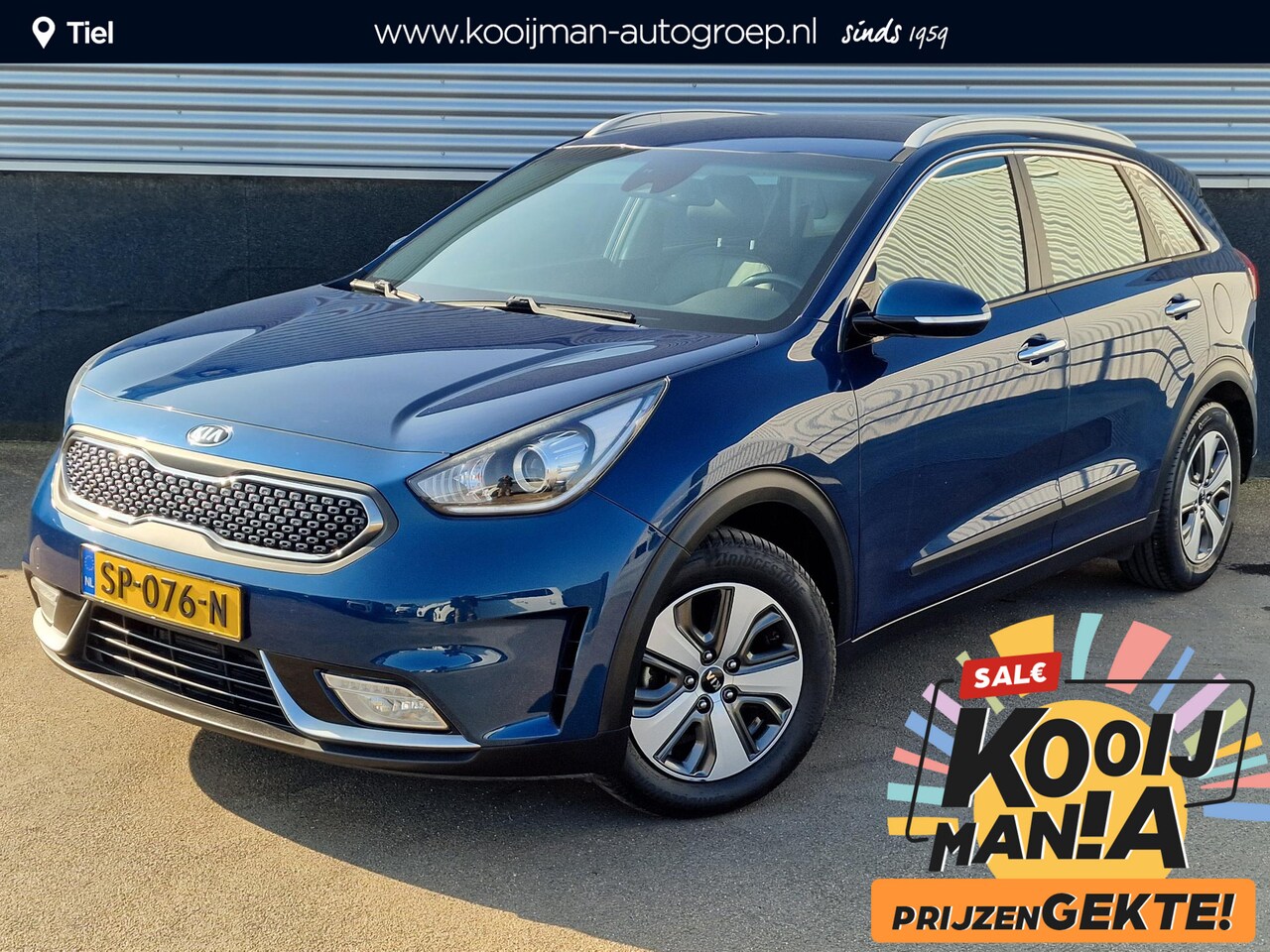 Kia Niro - 1.6 GDi Hybrid DynamicLine Trekhaak, Navigatie, 1e eign. Dealeronderhouden, Acheruitrijcam - AutoWereld.nl