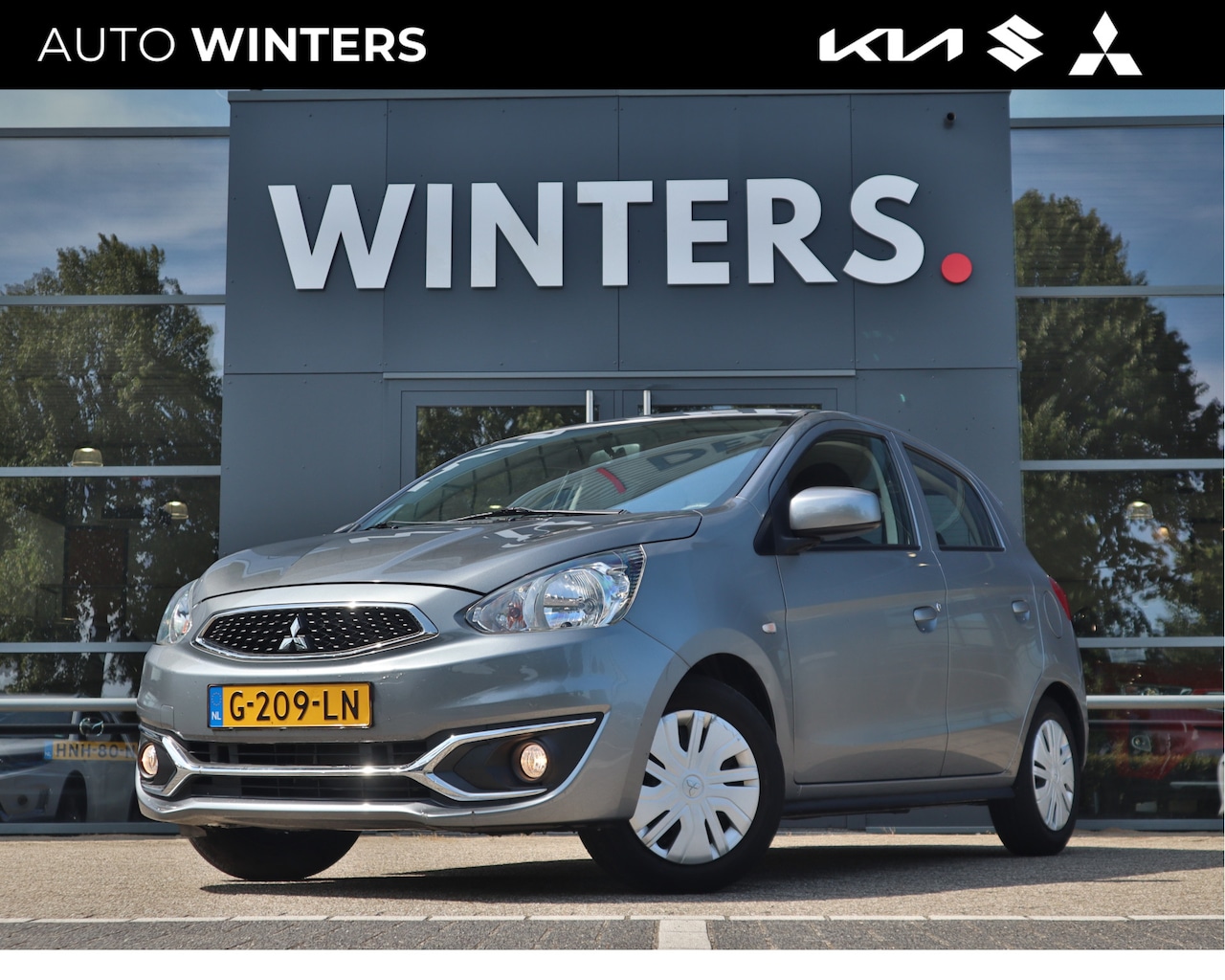 Mitsubishi Space Star - 1.0 Cool+ Automaat | Dealerauto! | Airco | AUX | Dak spoiler | Elektr.ramen+Spiegels | - AutoWereld.nl