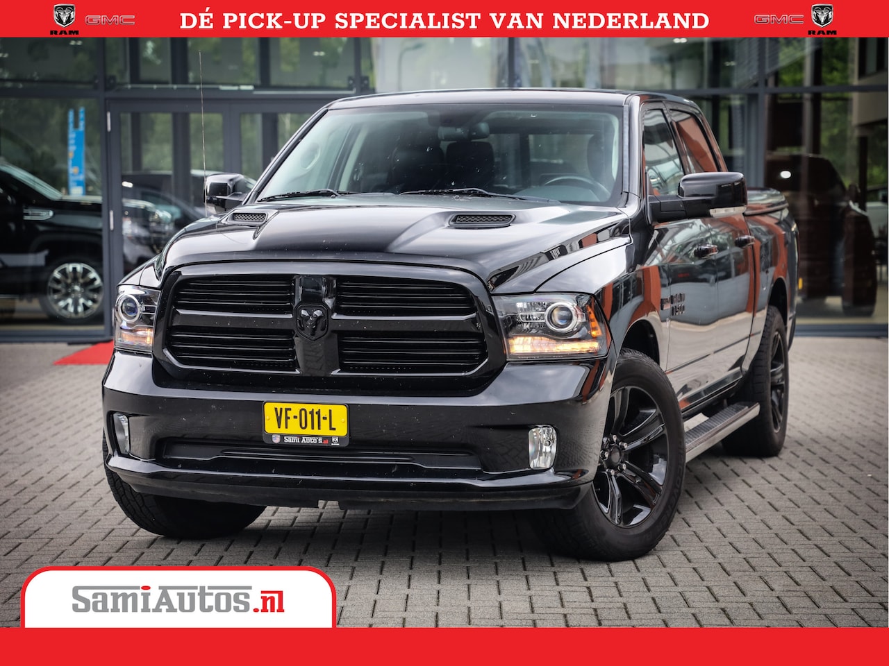 Dodge Ram 1500 - Sport 5.7 V8 4x4 | Black ops | Lage Bijtelling | Crew Cab | Comfortabele Dubbele Cabine DC - AutoWereld.nl