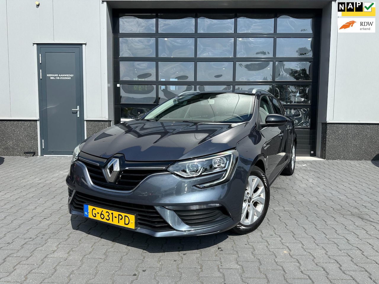Renault Mégane Estate - 1.3 TCe Limited VOL LEDEREN interieur en vol optie's - AutoWereld.nl