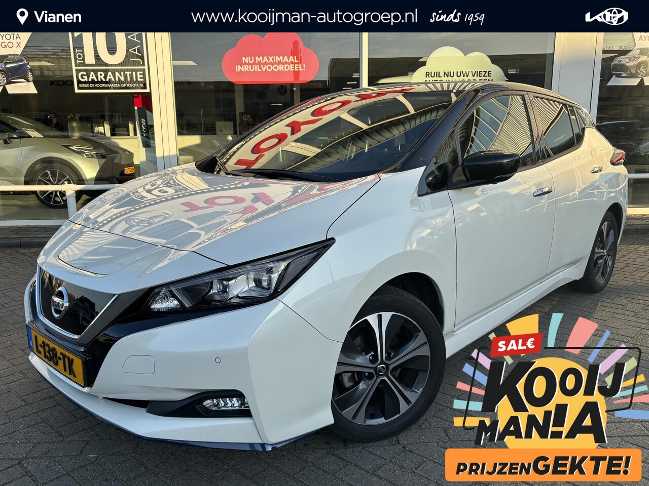 Nissan LEAF - e+ N-Connecta 62 kWh SLECHTS 46.000KM, ZEER LUXE - AutoWereld.nl