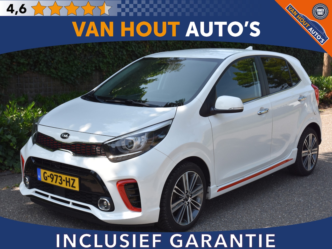 Kia Picanto - 1.0 T-GDI GT-Line | 100PK | LEDER | - AutoWereld.nl