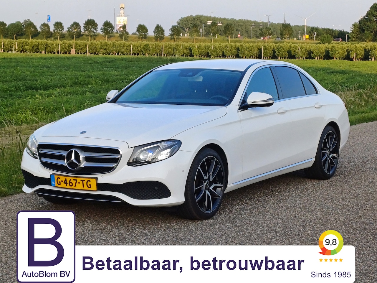 Mercedes-Benz E-klasse - 200 Premium Prachtige auto!/Sfeerverlichting/Camera/ - AutoWereld.nl