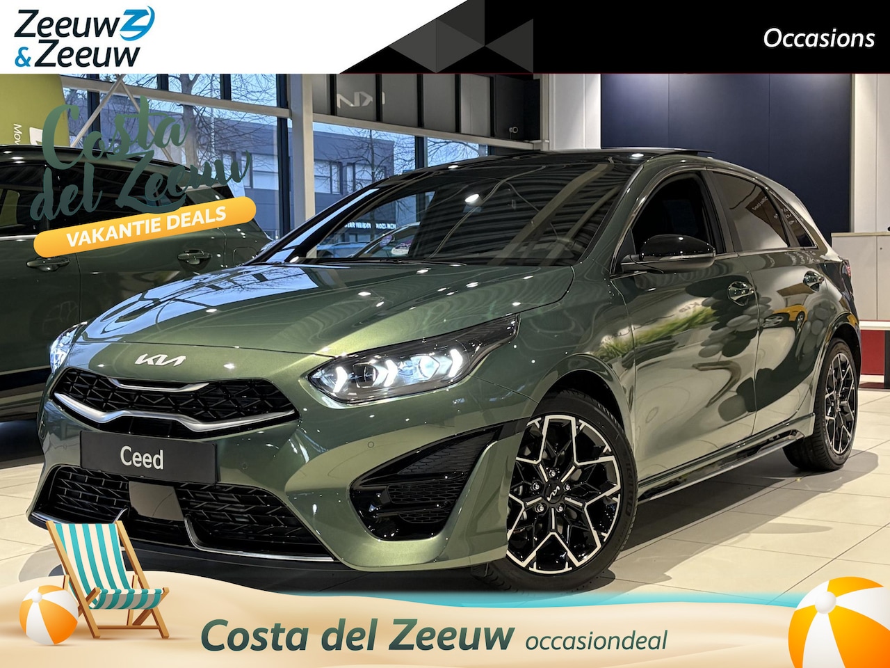 Kia Cee'd - Ceed 1.5 T-GDi GT-Line Metallic lak | Fabrieksgarantie t/m 03-01-2032 | NAP - AutoWereld.nl