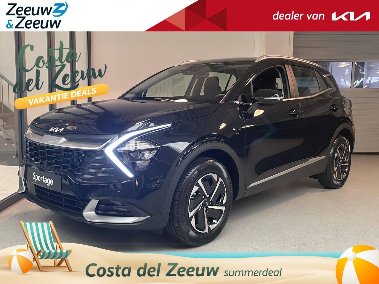 Kia Sportage - 1.6 T-GDi Hybrid DynamicLine | TE BESTELLEN | Navi | Climate Control | Achteruitrijcamera - AutoWereld.nl