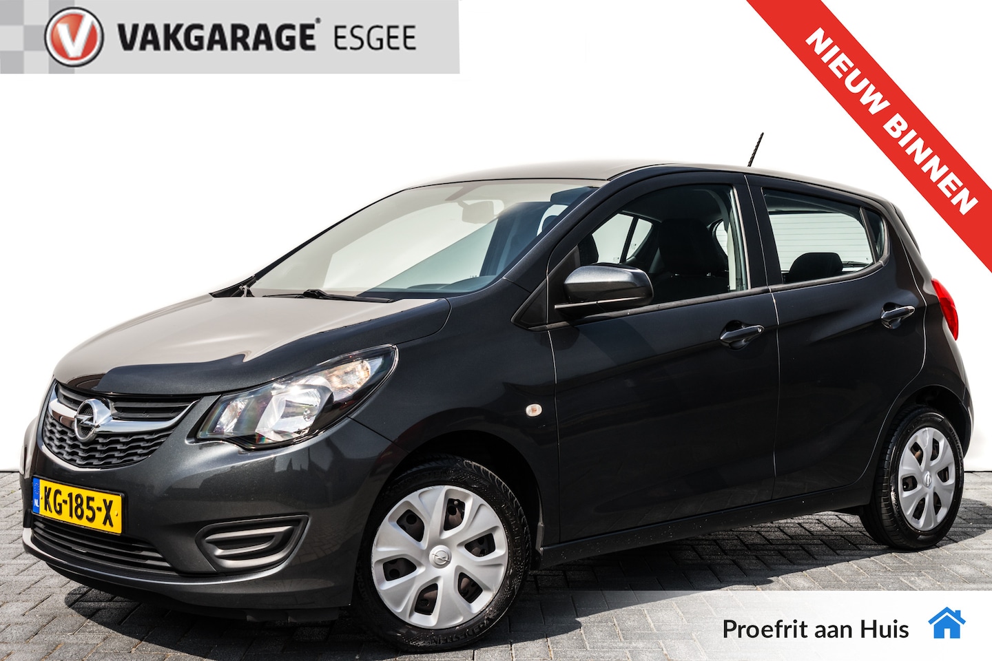 Opel Karl - 1.0 75 PK ecoFLEX Edition Rijklaar INCLUSIEF GARANTIE. | Radio | Airco | CR Control | Hoge - AutoWereld.nl