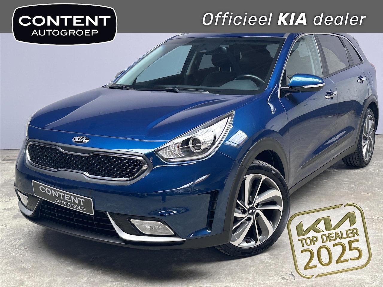 Kia Niro - 1.6 GDi Hybrid 141pk DCT6 First Edition - AutoWereld.nl