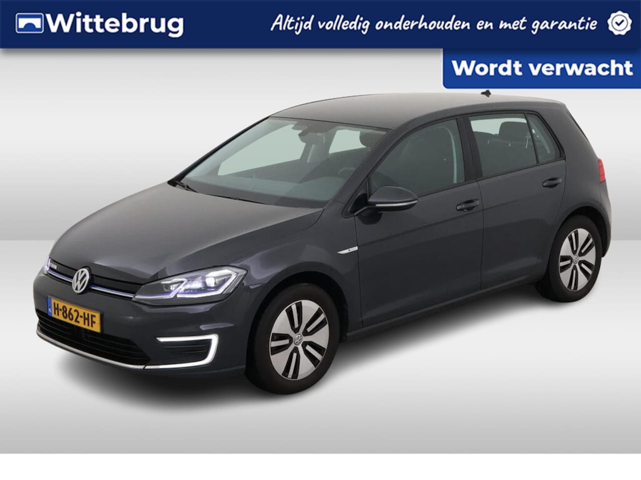 Volkswagen e-Golf - E-DITION 136pk / LED / Navigatie / Climate Control / Parkeersensoren / Donker Glas / 16" L - AutoWereld.nl