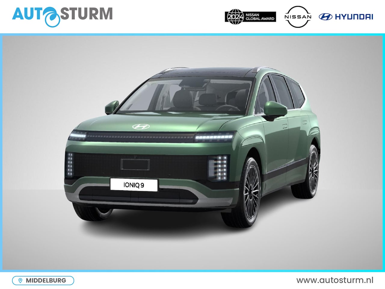 Hyundai IONIQ - 9 Lounge AWD 7p. 110.3 kWh - AutoWereld.nl