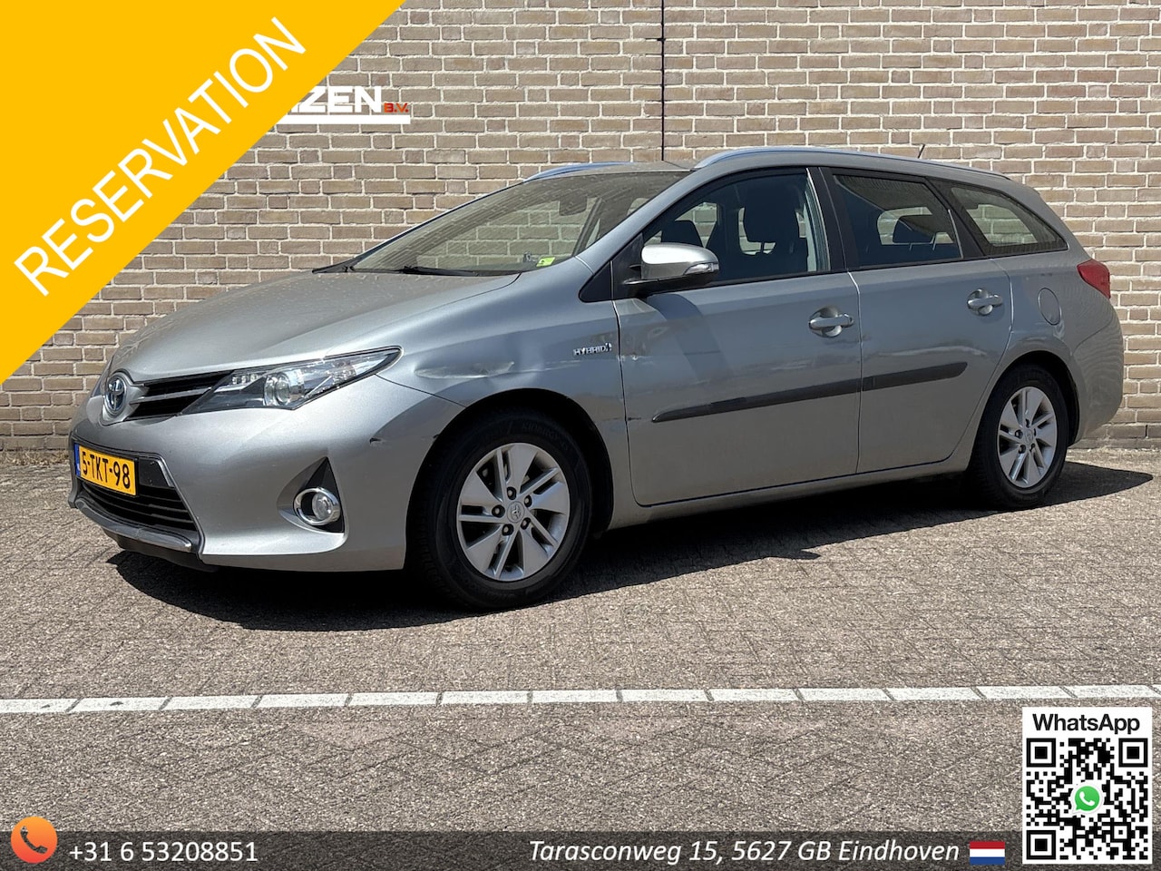 Toyota Auris Touring Sports - 1.8 Hybrid Aspiration | Climate | Cruise | Navi | Camera | - AutoWereld.nl