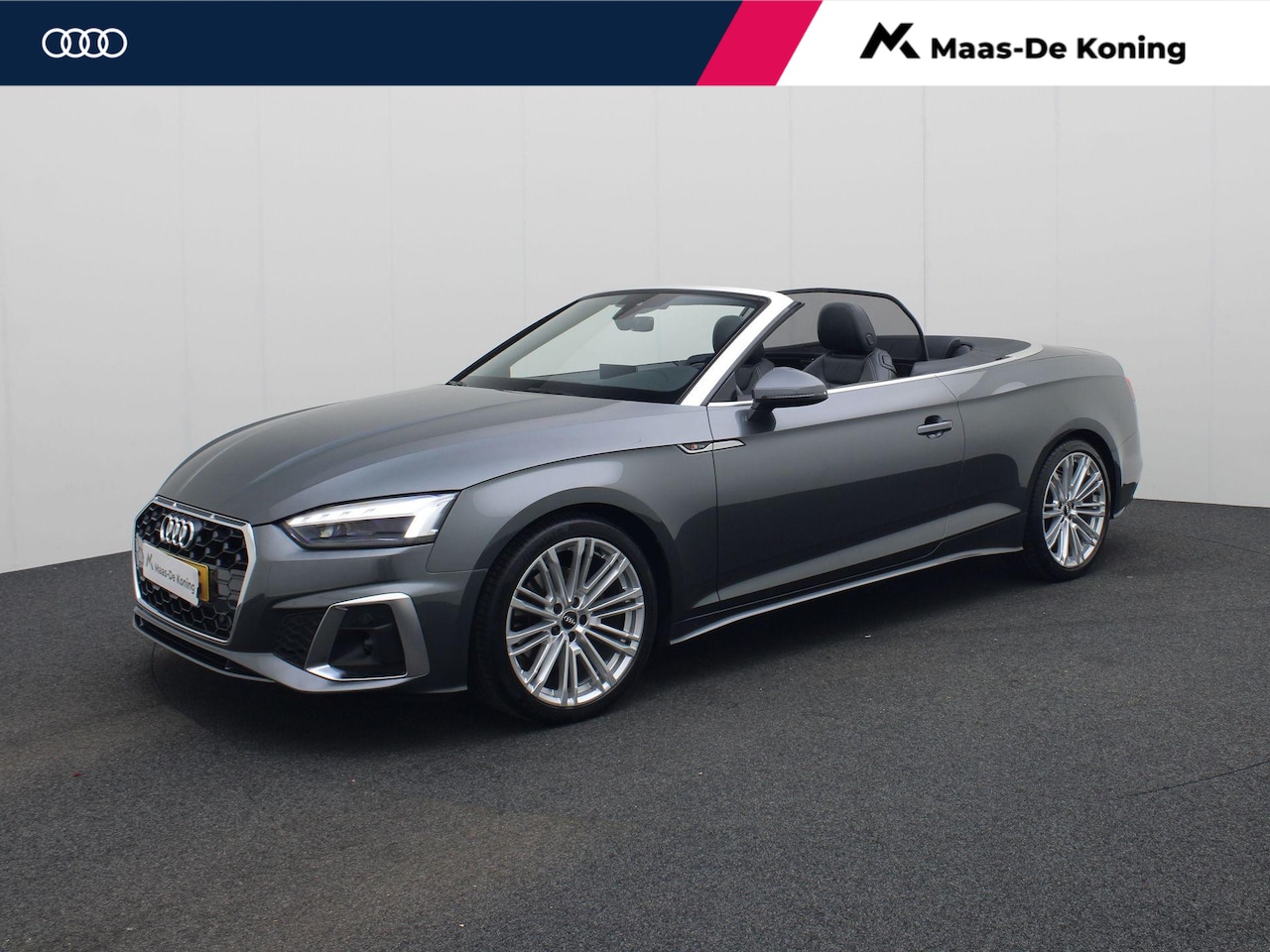 Audi A5 Cabriolet - 40 TFSI/190PK S Line · Leder· Camera + Parkeersensoren · Navigatie - AutoWereld.nl