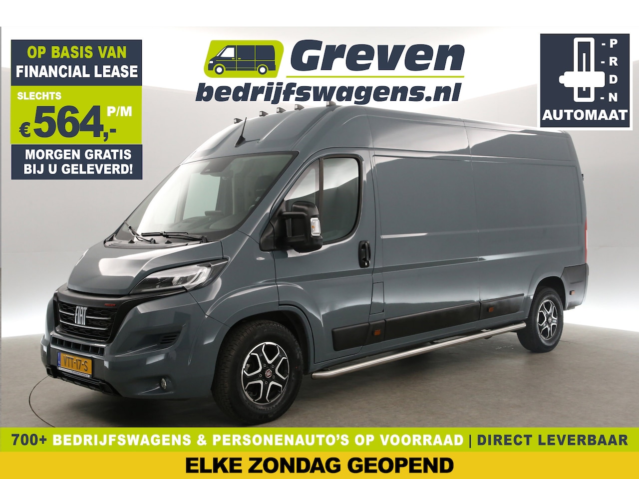Fiat Ducato - 33 2.2 MultiJet L3H2 161PK Automaat Airco Camera Carplay Navigatie 3 Persoons Trekhaak - AutoWereld.nl