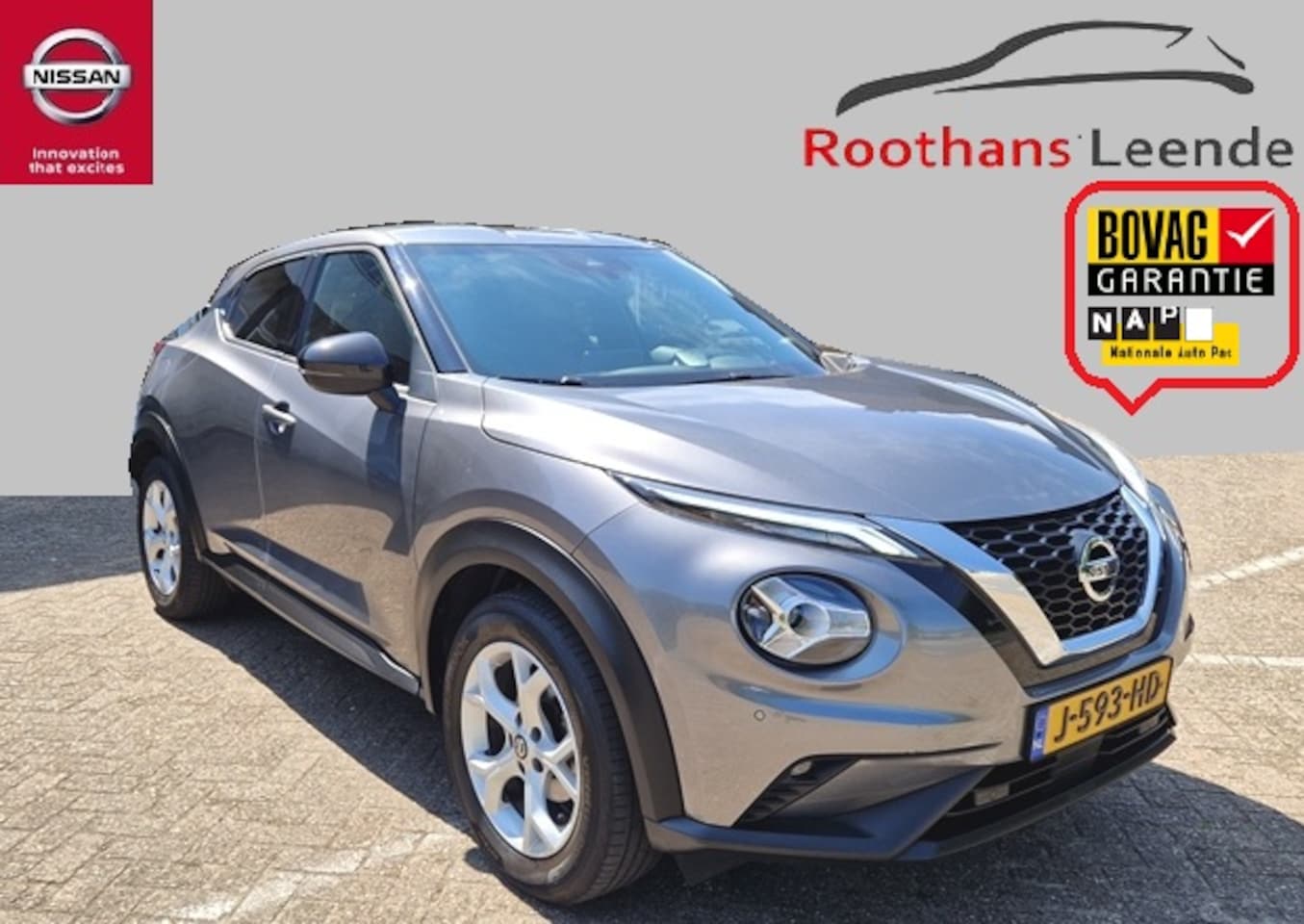 Nissan Juke - 1.0 117PK DIG-Turbo N-Connecta Navi - Camera - AutoWereld.nl