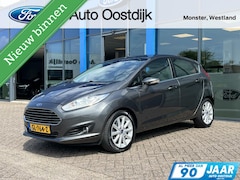 Ford Fiesta - 1.0 EcoBoost Titanium 100PK NIEUWE DISTRIBUTIERIEM Cruise Navi Verwarmde Voorruit Climate