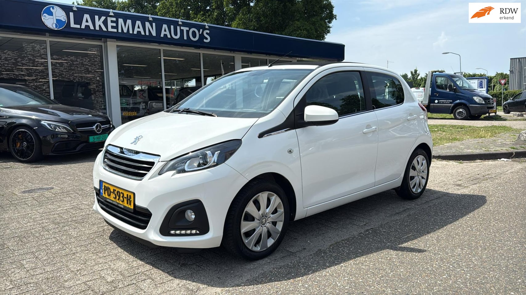 Peugeot 108 - 1.0 e-VTi Active TOP! Cabrio Carplay Navi Huurkoop Inruil APK Garantie - AutoWereld.nl