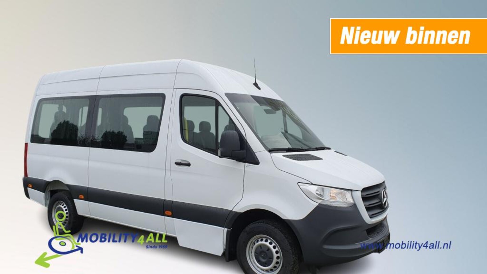 Mercedes-Benz Sprinter - VOORRAAD TAXI ROLSTOELBUS -NIEUW !  Incl-BPM - AutoWereld.nl