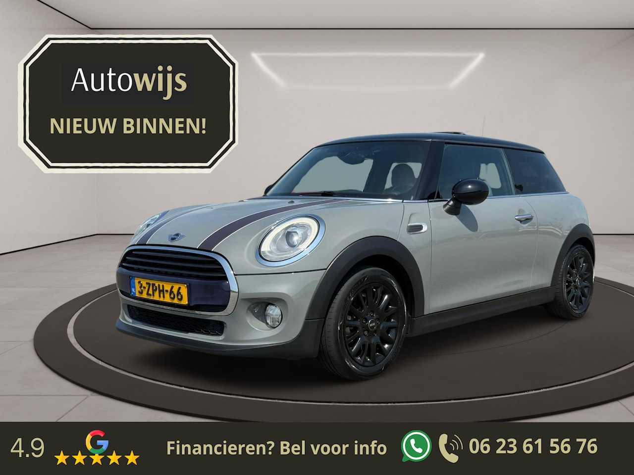 MINI Cooper - Mini 1.5 Chili Business|Pano|Navi|Led|NL AUTO| - AutoWereld.nl