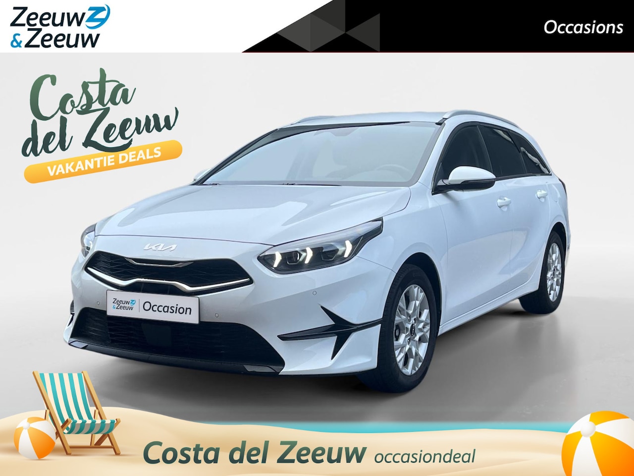 Kia Cee'd Sportswagon - Ceed 1.5 T-GDi DynamicLine 140 PK | Automaat | Fabrieksgarantie | Lage kilometerstand | NA - AutoWereld.nl