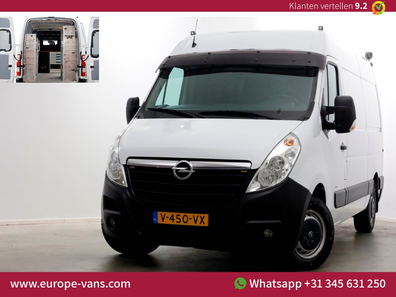 Opel Movano - 2.3 CDTI BiTurbo 170pk E6 Automaat L2H2 Inrichting 02-2019 - AutoWereld.nl