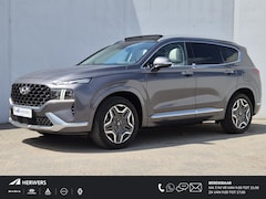 Hyundai Santa Fe - 1.6 T-GDI HEV 230pk Premium Plus Sky Automaat / 1650kg trekgewicht/ HUD / Glazen schuif- e
