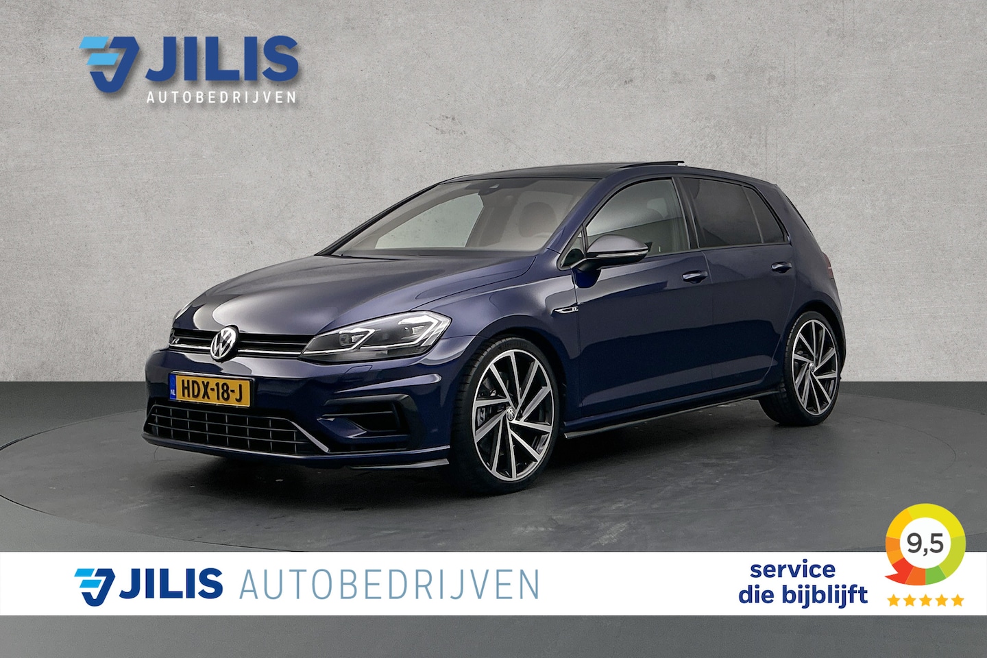 Volkswagen Golf - 2.0 TSI 4Motion R | Akrapovic | Full option | Panoramadak | Lederen Bekleding | Adaptieve - AutoWereld.nl
