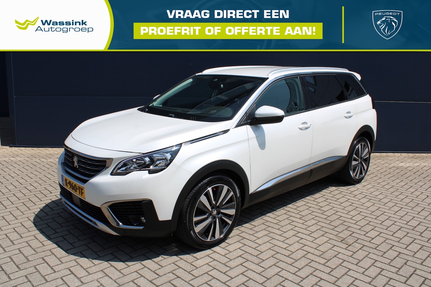 Peugeot 5008 - 1.2 Turbo 130pk Allure Advantage Automaat I Navigatie | Camera | Apple Carplay | Parkeerse - AutoWereld.nl