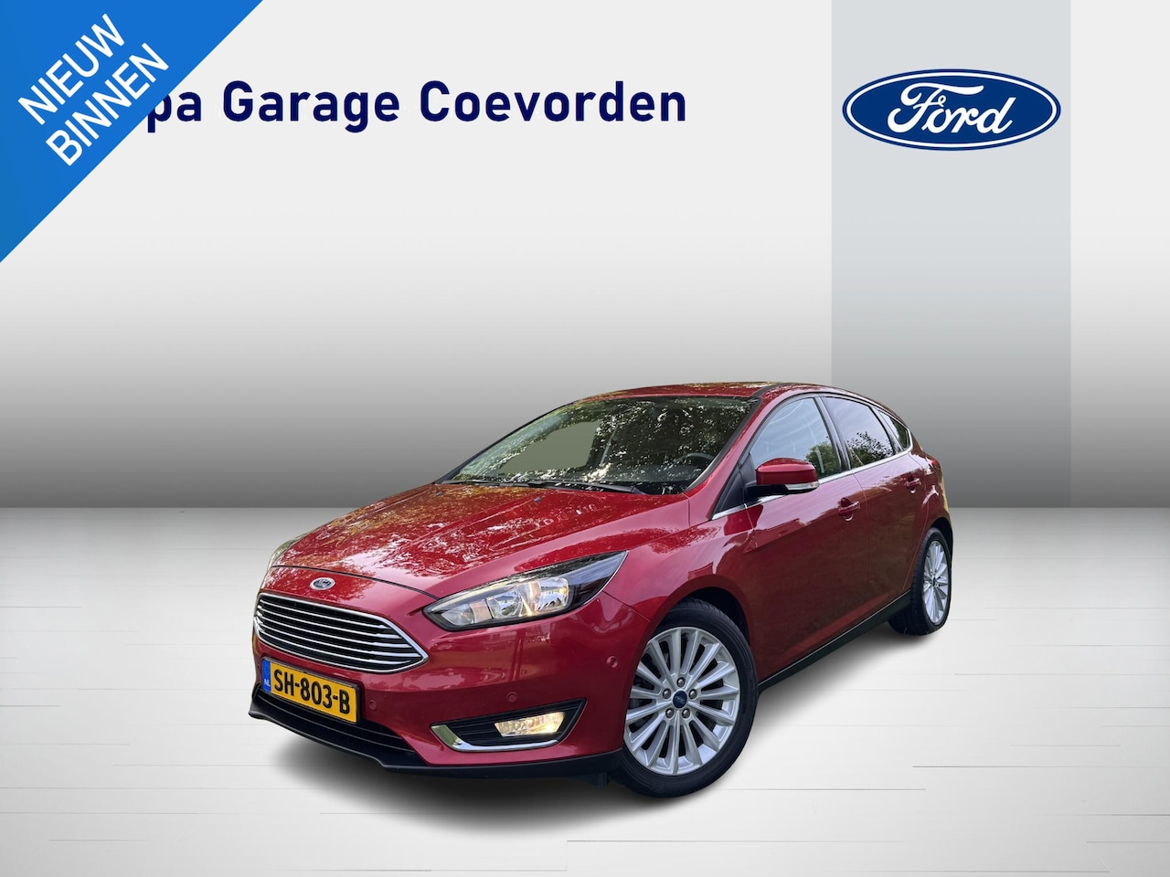 Ford Focus - 1.0 EB 125PK Titanium | CAMERA | CRUISE | CLIMA | NAVI | KEYLESS | - AutoWereld.nl