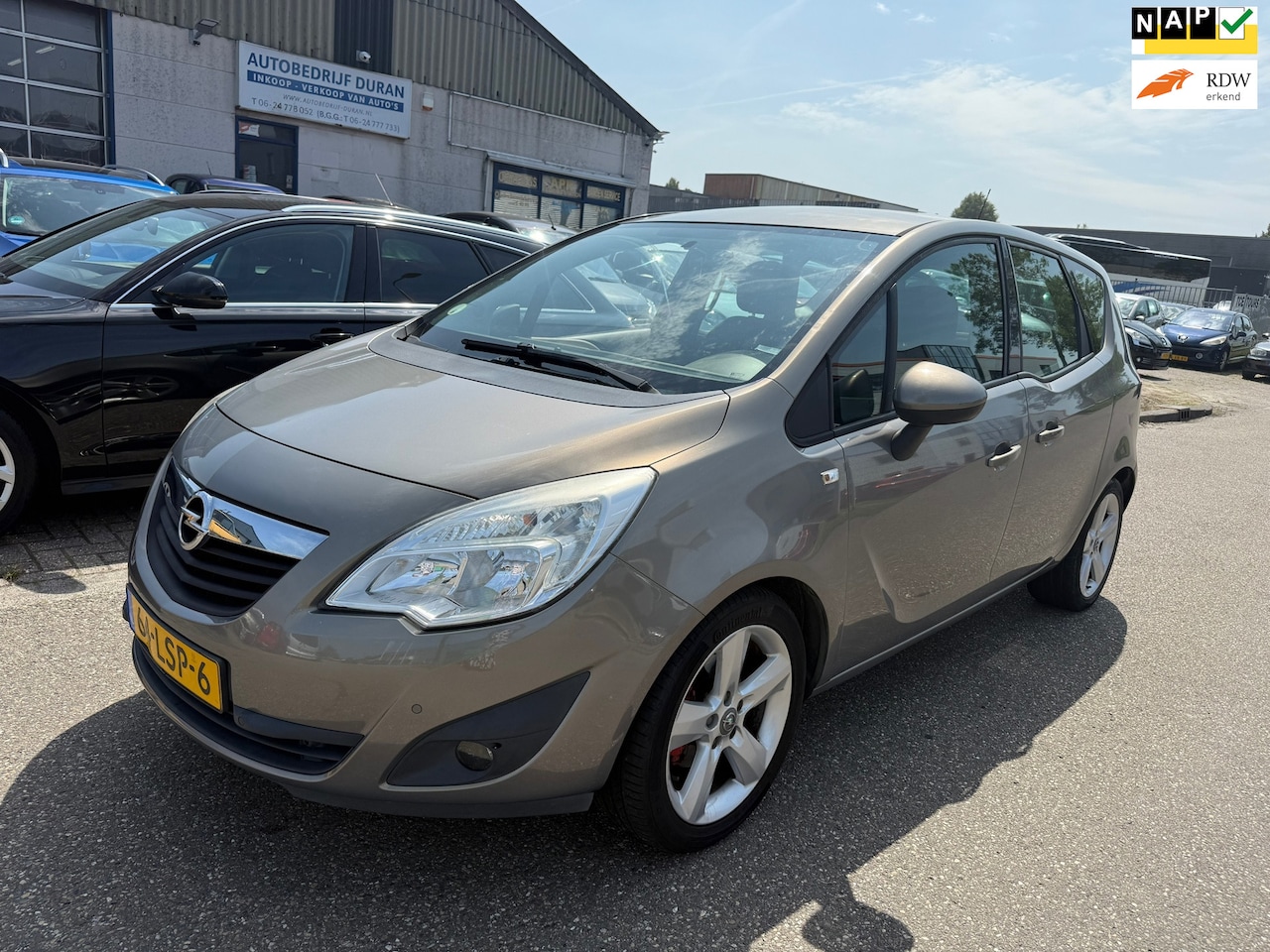 Opel Meriva - 1.4 Edition Clima Bj:2010 NAP! - AutoWereld.nl