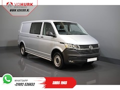 Volkswagen Transporter - T6.1 2.0 TDI 150 pk L2 DC Dubbel Cabine 4Motion/ 4x4/ Standkachel/ 2.5t Trekverm./ Cruise/
