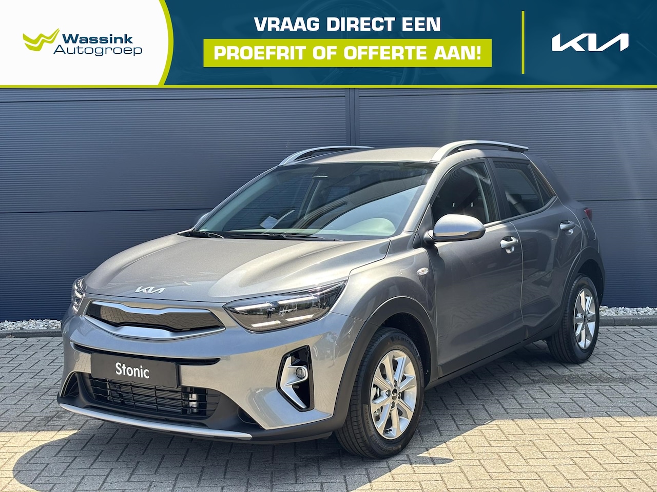 Kia Stonic - 1.0 T-GDi MHEV 100pk DynamicLine | Navigatie | Achteruitrijcamera | Airco | DIRECT LEVERBA - AutoWereld.nl
