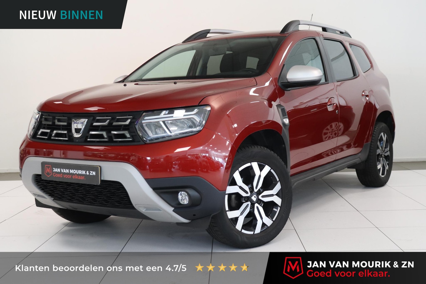 Dacia Duster - 1.3 TCe Prestige Automaat | 360 Camera | Climate Control | Navigatie | Apple Carplay Andro - AutoWereld.nl
