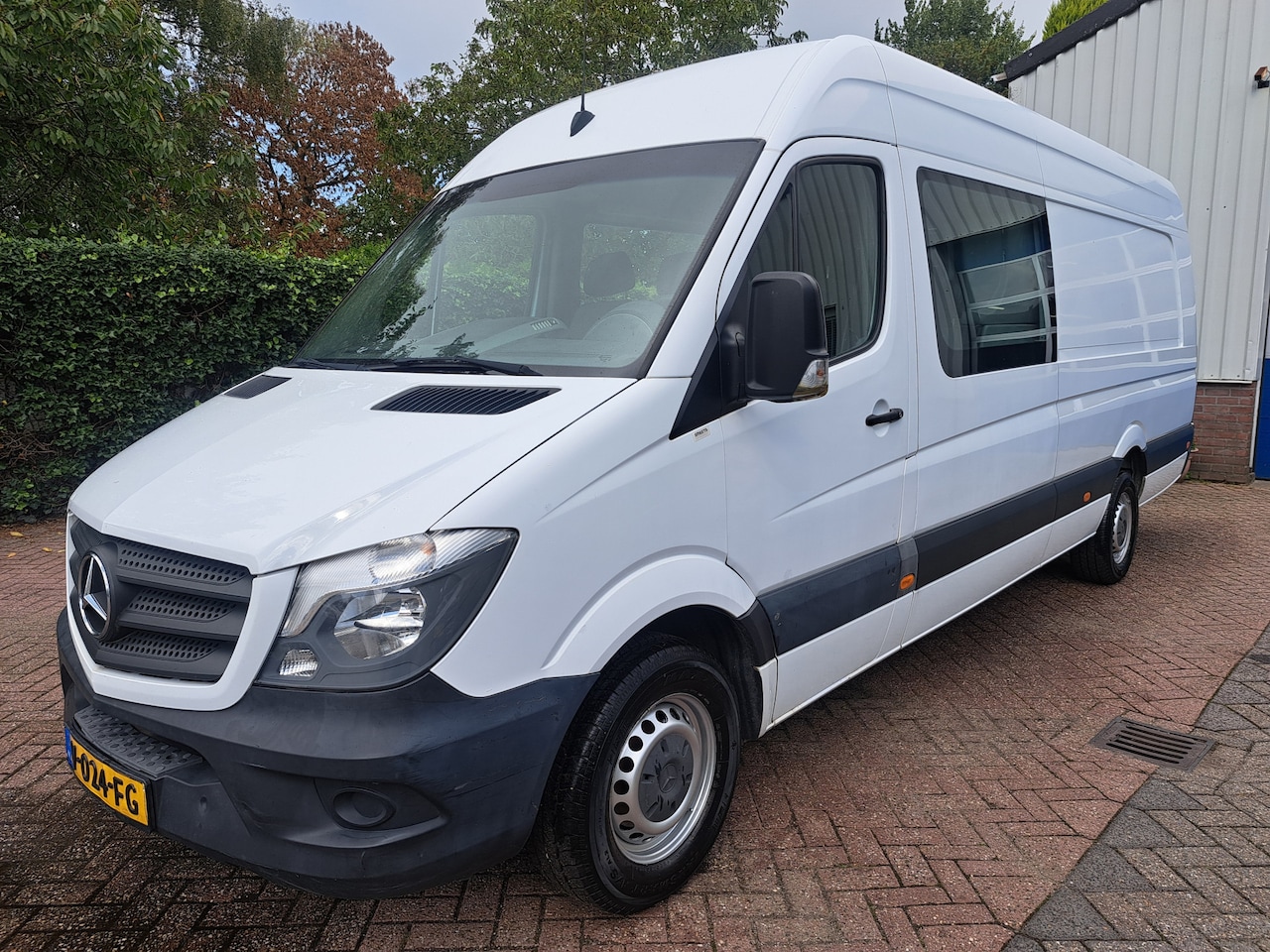 Mercedes-Benz Sprinter - 314 2.2 CDI 432L HD DUBBEL CABINE 7-ZITPLAATSEN MAXI L4H2 143PK - AutoWereld.nl