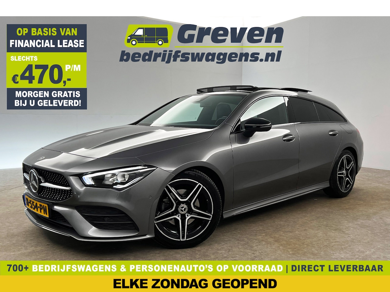 Mercedes-Benz CLA-Klasse - 180 AMG Pano Camera LED Virtual Cruise Clima Navigatie 18"LMV - AutoWereld.nl