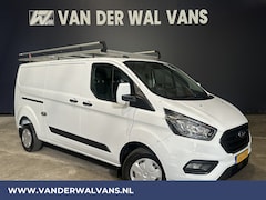 Ford Transit Custom - 2.0 TDCI 130pk L2H1 Euro6 Airco | 2800kg Trekhaak | Imperiaal | Camera | Navigatie | LED |