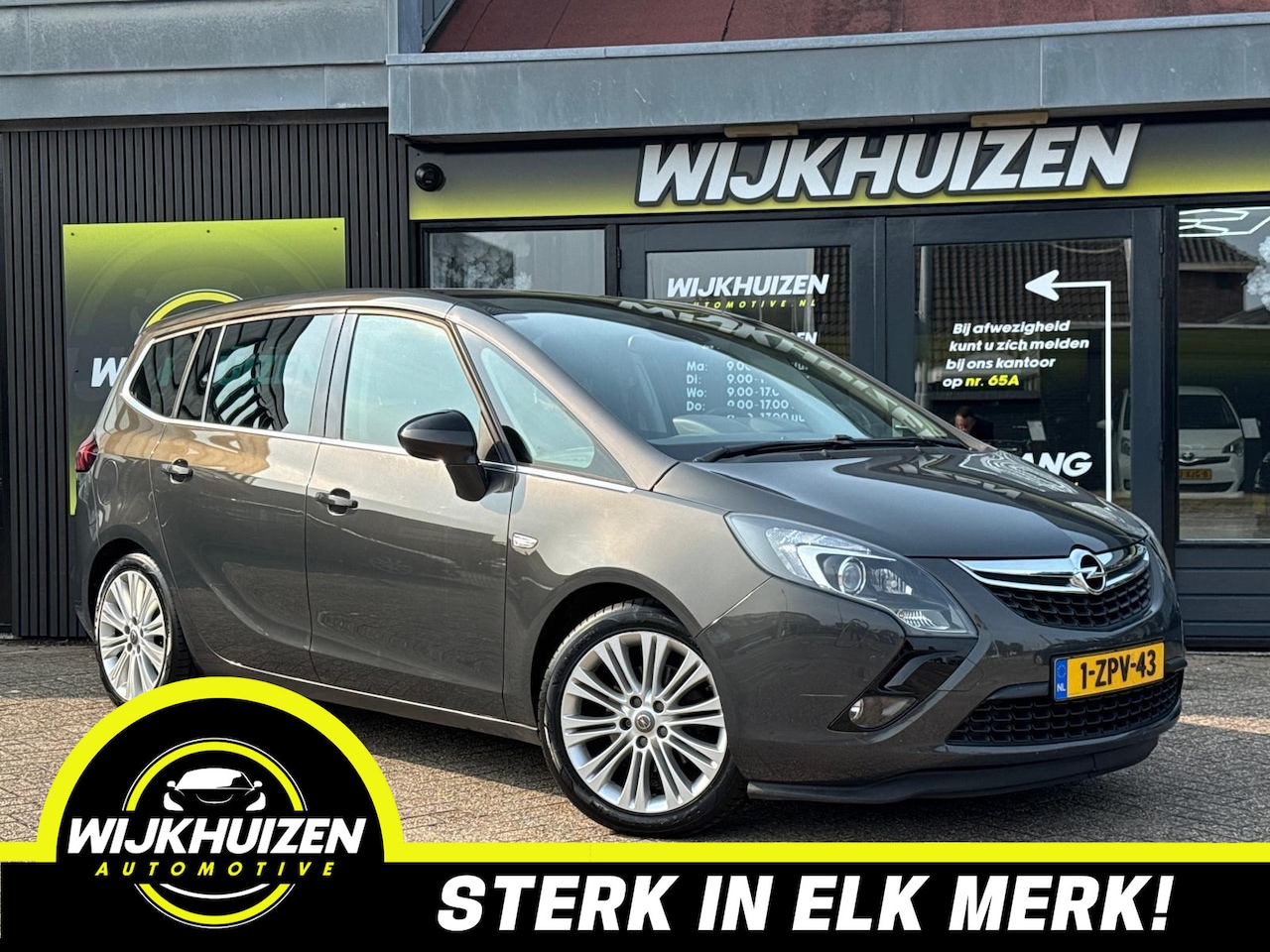 Opel Zafira Tourer - 1.4 Turbo Cosmo met Panorama dak !!! Leder !!! Vol !!! - AutoWereld.nl