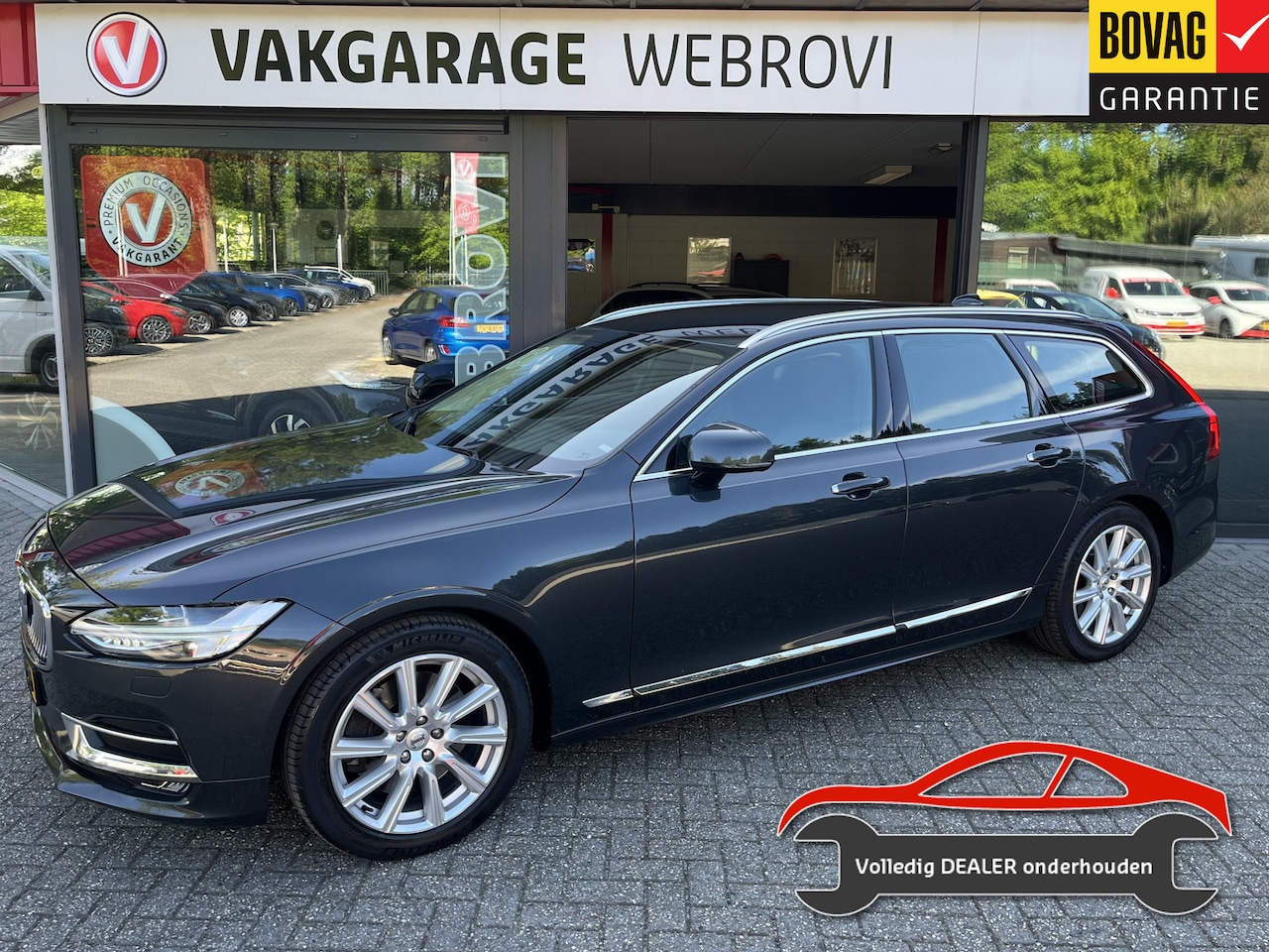 Volvo V90 - 2.0 T4 Inscription Luxury Dealer Onderhouden - AutoWereld.nl
