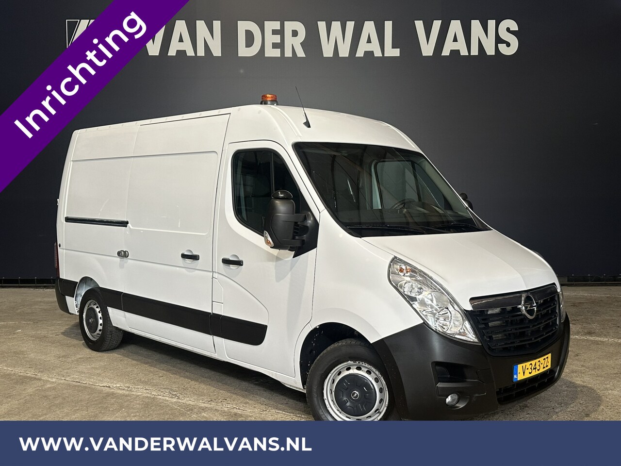 Opel Movano - 2.3 CDTI 146pk L2H2 Inrichting Euro6 Airco | Camera | Navigatie | Cruisecontrol | 2500kg T - AutoWereld.nl