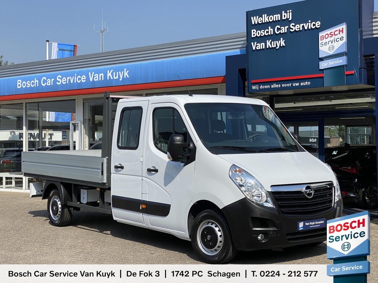 Opel Movano - 2.3 CDTI BiTurbo L3 DC Start/Stop / Pick-Up / 145 Pk / NL-Auto / 40.000 Km / 7-persoons / - AutoWereld.nl