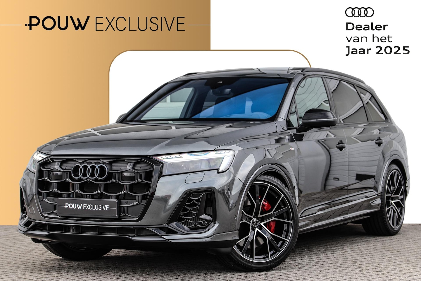 Audi Q7 - 60 TFSIe 490pk Quattro S-Line Competition | Vierwielbesturing | Panoramadak | Head-up Disp - AutoWereld.nl