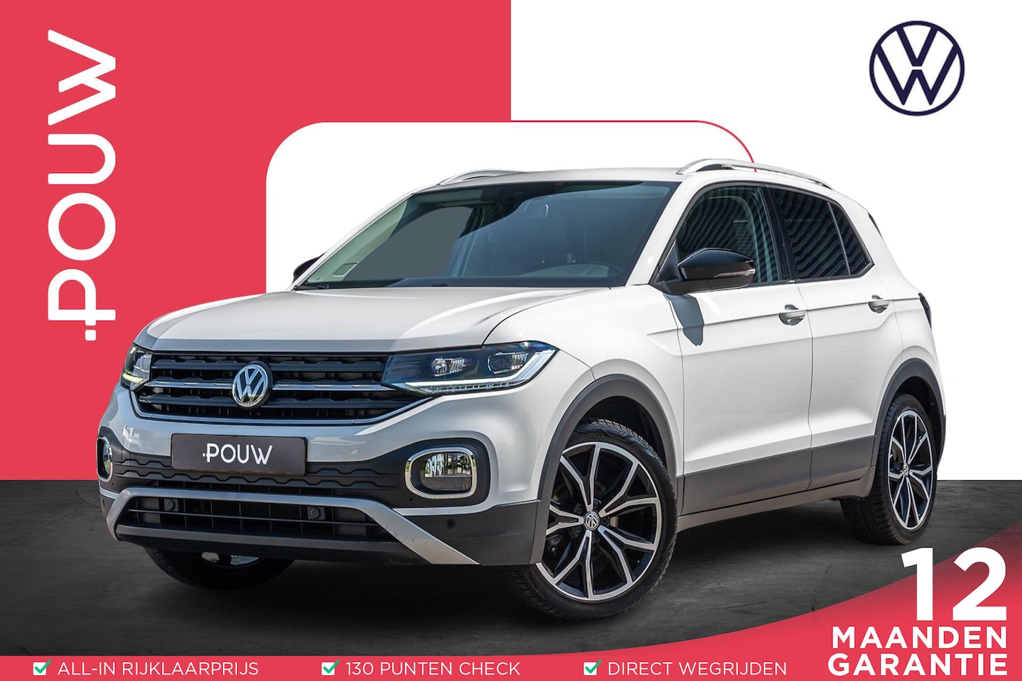 Volkswagen T-Cross - 1.0 TSI 115pk Style | Afneembare Trekhaak | LED Matrix - AutoWereld.nl