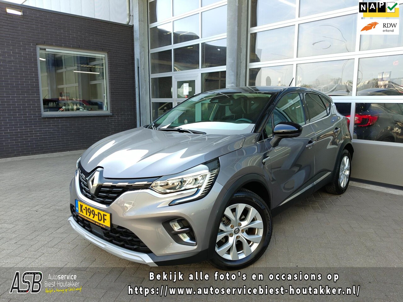 Renault Captur - 1.0 TCe 100 Intens | Carplay | Keyless | Navigatie | LED | Cruise & Climate Control | Park - AutoWereld.nl