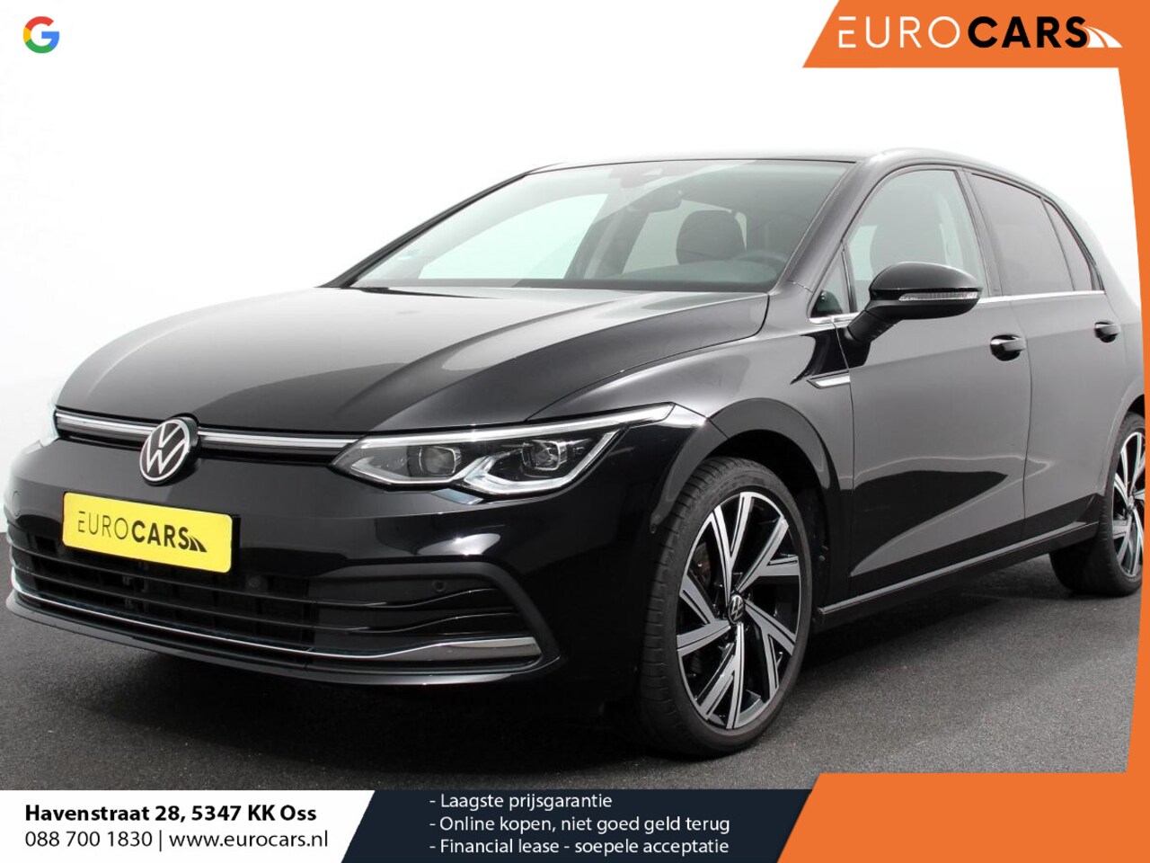 Volkswagen Golf - 1.5 eTSI 150pk DSG Style Climate control Adaptive cruise control Navigatie LED Sfeerverlic - AutoWereld.nl