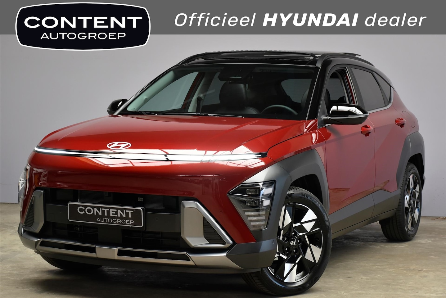 Hyundai Kona - 1.6 GDI HEV DCT Premium Sky Two Tone - AutoWereld.nl