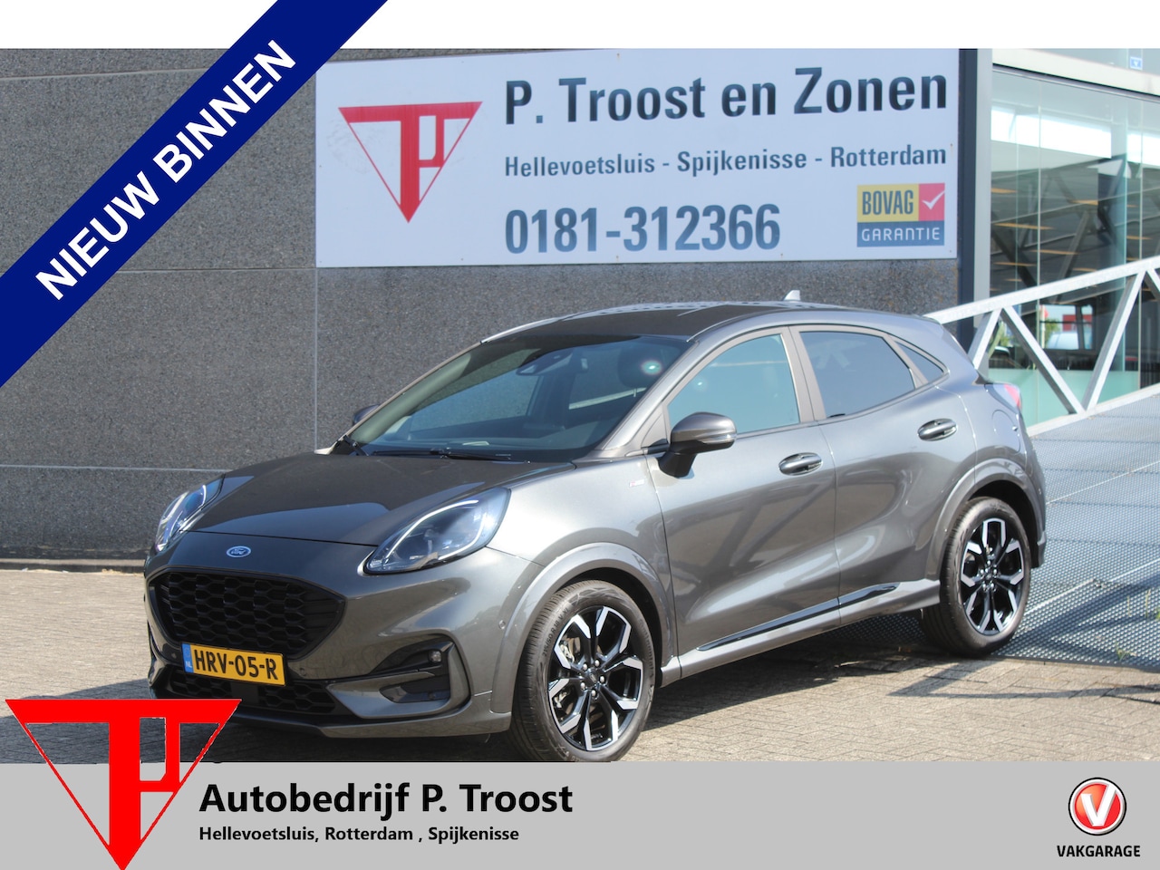 Ford Puma - 1.0 EcoBoost Hybrid ST-Line 155pk!! Automaat/Virtual cockpit/App-connect/Navigatie/Dodehoe - AutoWereld.nl