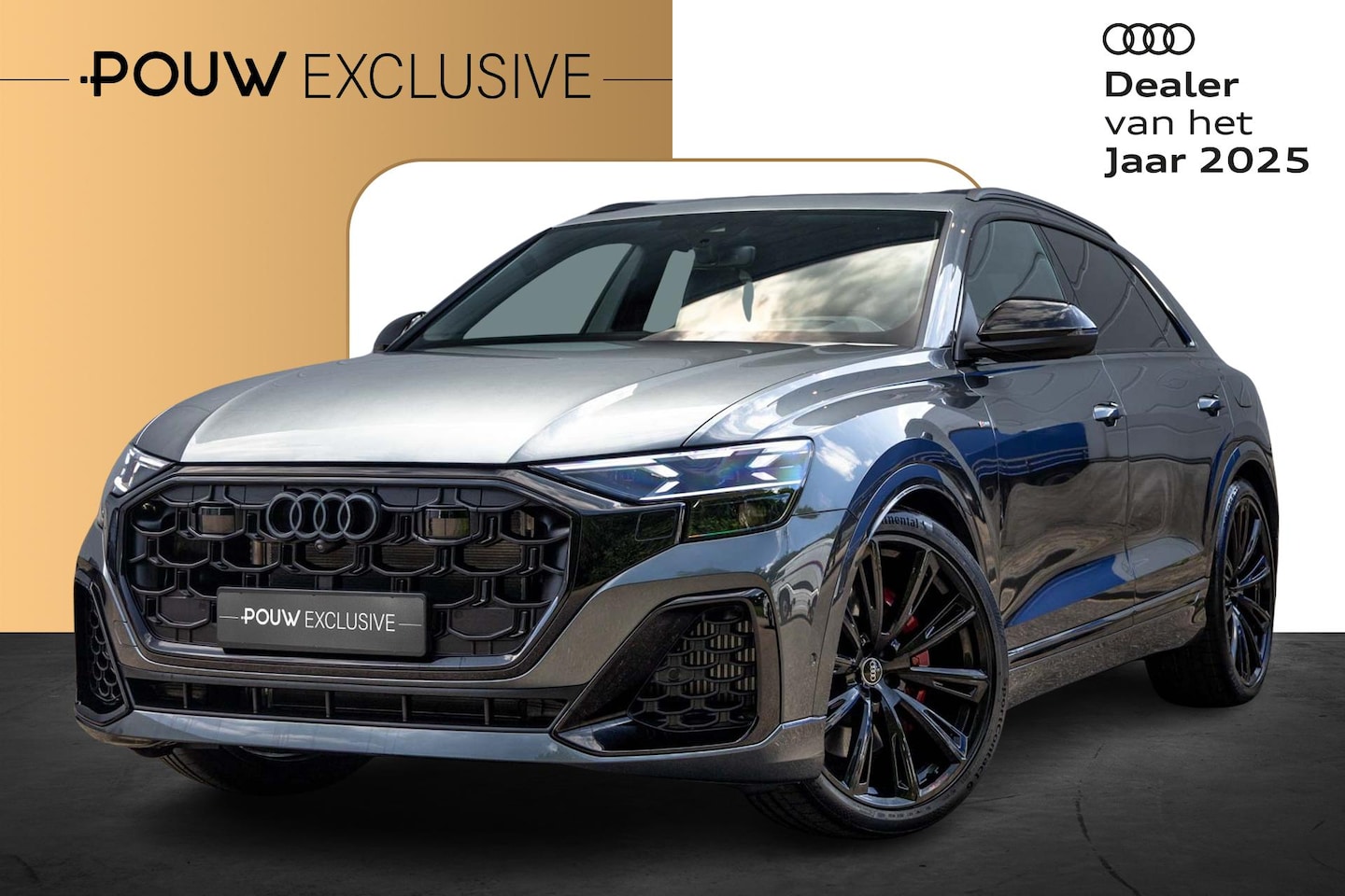 Audi Q8 - 60 TFSIe 490pk PHEV Quattro Pro Line S Competition | Panoramadak | Luchtvering Sport | 23" - AutoWereld.nl