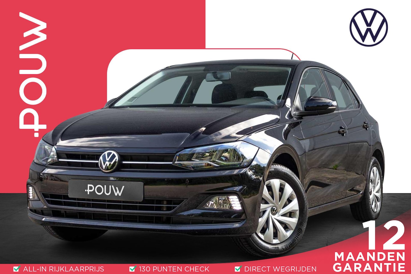 Volkswagen Polo - 1.0 TSI 95pk Comfortline | Adaptive Cruise | Achteruitrijcamera | Apple Carplay & Android - AutoWereld.nl