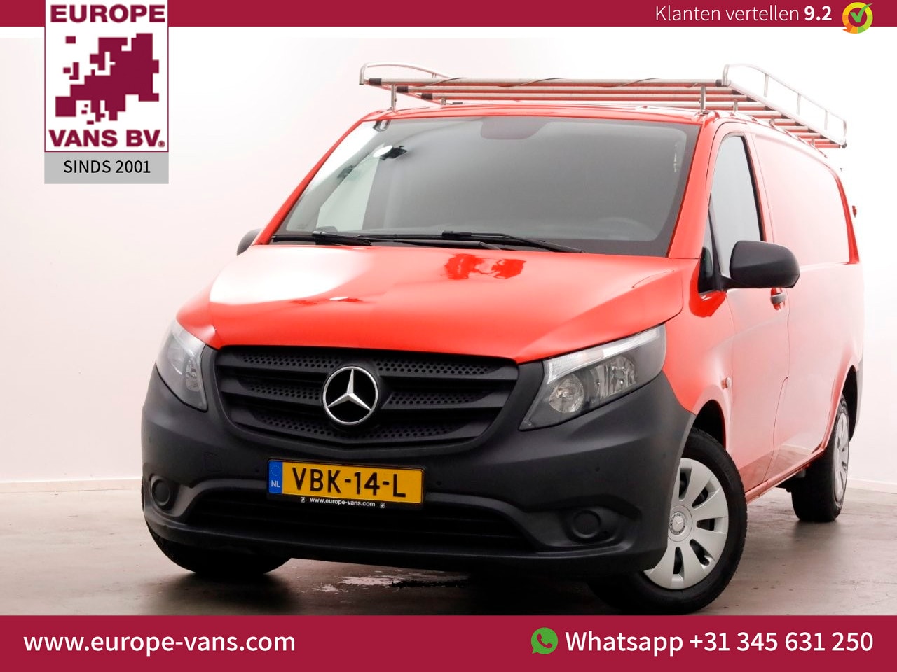 Mercedes-Benz Vito - 114 CDI 136pk E6 XL Extra Lang Airco/Navi 07-2019 - AutoWereld.nl