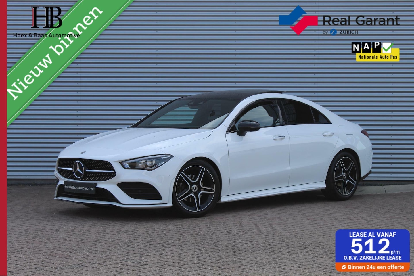 Mercedes-Benz CLA-Klasse - 180 Business Solution AMG/Pano/Night/Sfeer - AutoWereld.nl